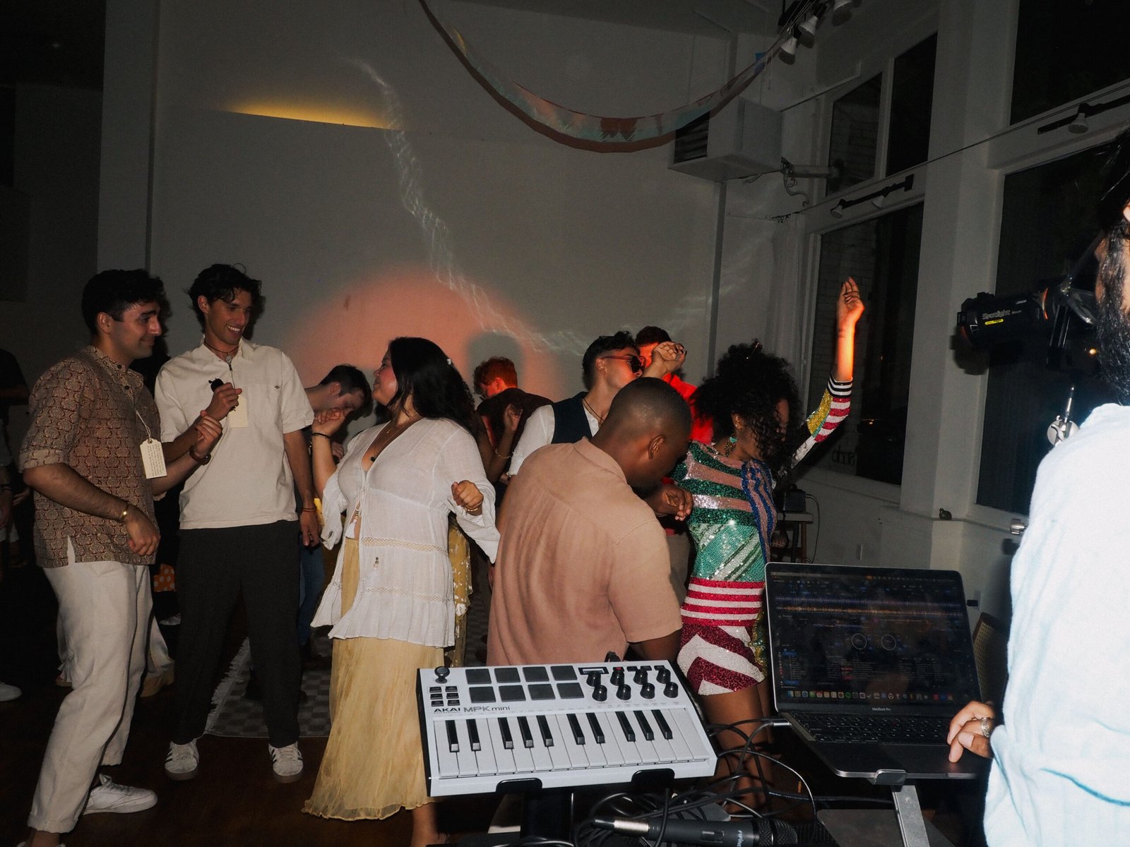 Open space with ambient glow